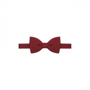 Шелковый галстук-бабочка Lanvin. Цвет: красный