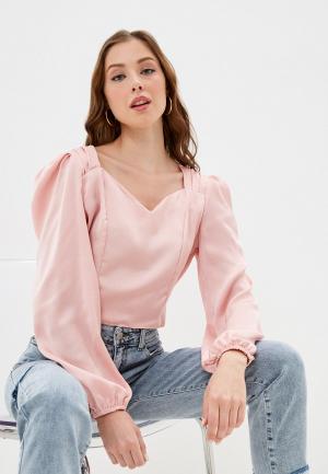 Блуза B.Style. Цвет: розовый