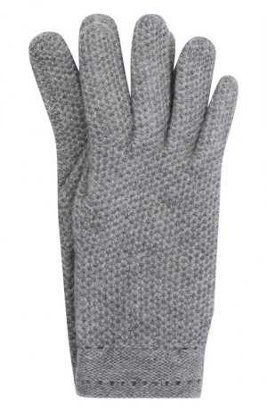 Кашемировые перчатки Inverni. Цвет: серый