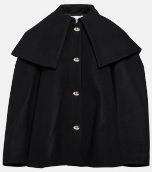 Пальто из смесовой шерсти , черный Nina Ricci