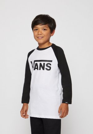 Рубашка с длинным рукавом BY VANS CLASSIC RAGLAN BOYS, цвет white/black