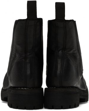 Черные ботинки 76V Guidi