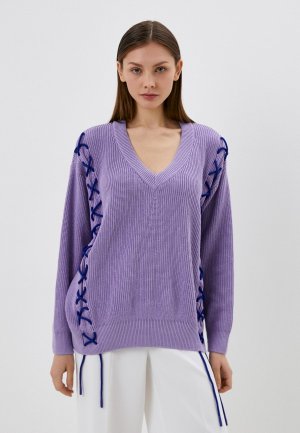 Пуловер Eleganzza. Цвет: фиолетовый