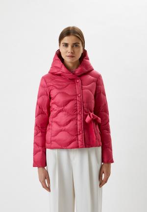 Куртка утепленная Max&Co PETALO. Цвет: розовый