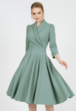 Платье Olivegrey RIZY. Цвет: зеленый