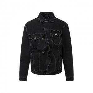 Джинсовая куртка Y/Project. Цвет: чёрный