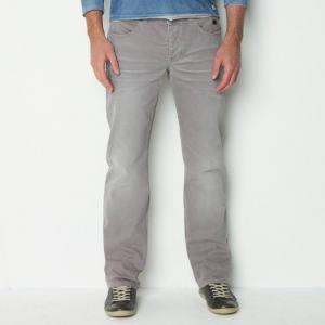 Джинсы широкие R jeans. Цвет: синий потертый