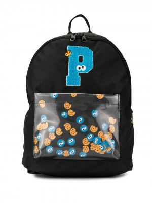 Спортивный рюкзак из коллаборации с Sesame Street Puma Kids. Цвет: черный