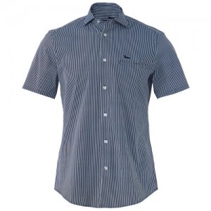 Хлопковая рубашка CSH046 синий+белый l Harmont & Blaine. Цвет: белый
