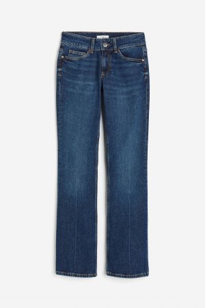 Расклешенные низкие джинсы H&M