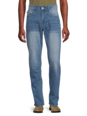Свободные прямые джинсы Ricky с высокой посадкой , темно-синий True Religion