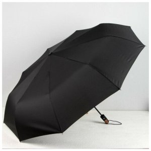 Большой семейный зонт , черный, складной, автомат Angel. Цвет: черный