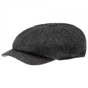 Кепка, размер 55, черный Hanna Hats. Цвет: черный