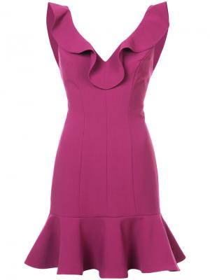 Платье Harlow Likely. Цвет: розовый и фиолетовый
