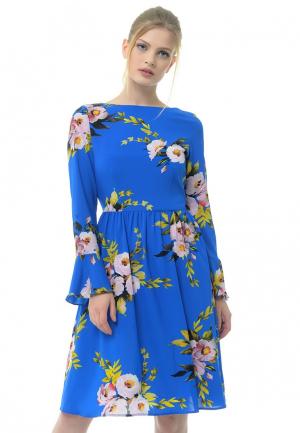 Платье Arefeva. Цвет: синий