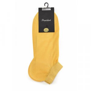 Носки , размер 44/45, желтый President. Цвет: желтый