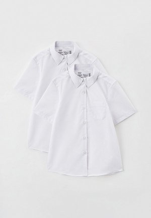 Рубашки 2 шт. Marks & Spencer. Цвет: белый