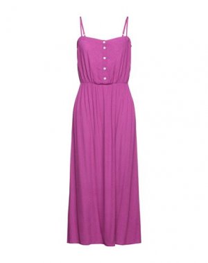 Длинное платье DES PETITS HAUTS. Цвет: розовато-лиловый