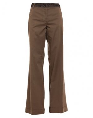 Повседневные брюки GAETANO NAVARRA. Цвет: коричневый