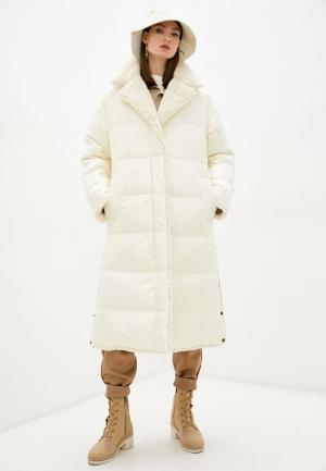 Куртка утепленная Michael Kors reversible. Цвет: бежевый