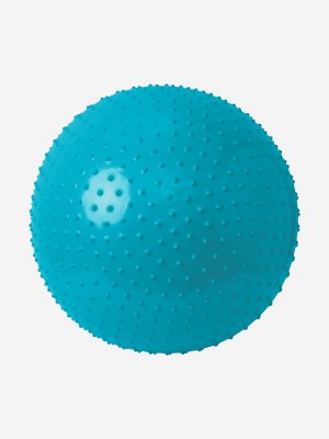 Мяч массажный , 65 см, Голубой Torneo. Цвет: голубой