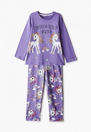 Пижама DeFacto. Цвет: фиолетовый