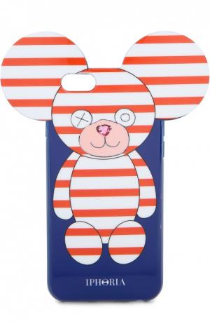 Чехол для iPhone 6 с медведем Iphoria. Цвет: разноцветный