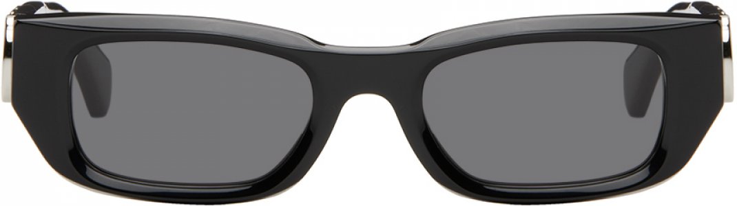 Черные солнцезащитные очки Fillmore , цвет Black/Dark grey Off-White