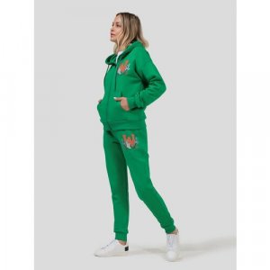 Комплект одежды , джемпер и брюки, спортивный стиль, размер 122/128, зеленый VITACCI. Цвет: зеленый