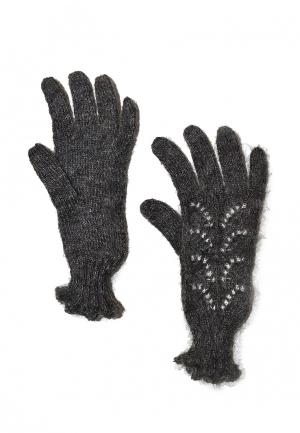 Перчатки ОренбургШаль. Цвет: серый