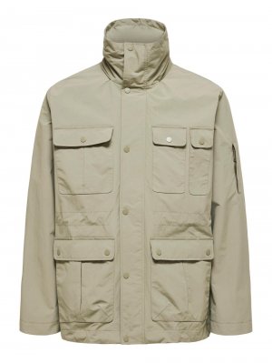Межсезонная куртка Hoye, светло-зеленый SELECTED HOMME