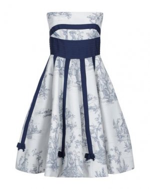 Короткое платье IO COUTURE. Цвет: светло-серый