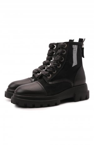 Комбинированные ботинки Voile AGL. Цвет: чёрный