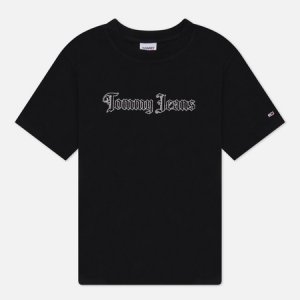 Женская футболка Relaxed Grunge 2 Tommy Jeans. Цвет: чёрный