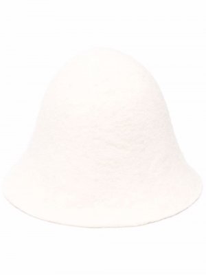 Фетровая шляпа Daniela Gregis. Цвет: белый