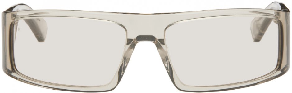 Бежевые солнцезащитные очки для ночной жизни Etudes Études