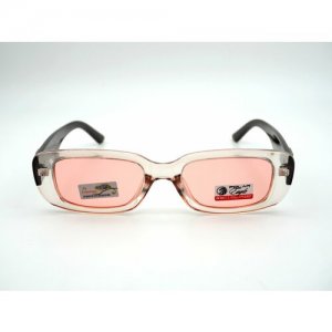 Солнцезащитные очки , бесцветный, розовый Polar Eagle. Цвет: розовый