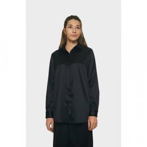 Блуза , размер L, черный Alexandra Talalay. Цвет: черный