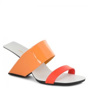 Сабо United Nude. Цвет: оранжевый