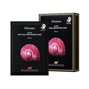 JM Solution - Active Pink Snail Brightening Mask Prime (10pc) JMSOLUTION