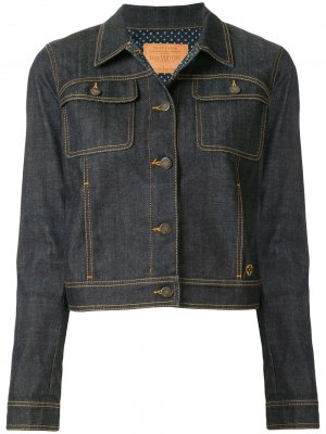 Джинсовая куртка с длинными рукавами Louis Vuitton. Цвет: синий