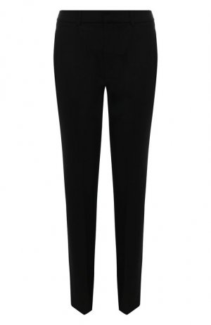Шерстяные брюки Saint Laurent. Цвет: чёрный