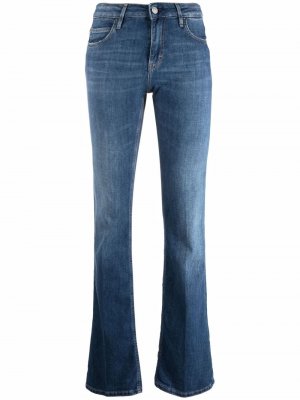 Расклешенные джинсы кроя слим Haikure. Цвет: синий