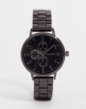 Металлические часы с тонким браслетом DESIGN Asos