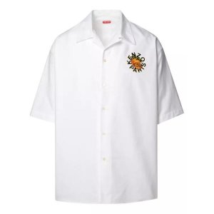 Футболка s/s logo shirt , белый Kenzo