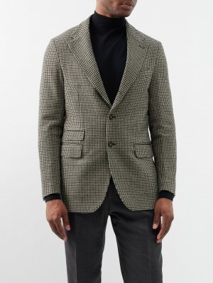 Однобортный пиджак catch2 из смесовой шерсти , серый Massimo Alba