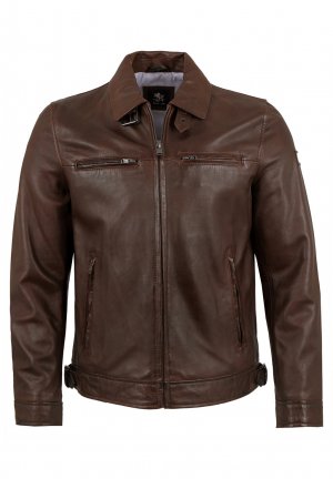 Кожаная куртка , коричневый Otto Kern
