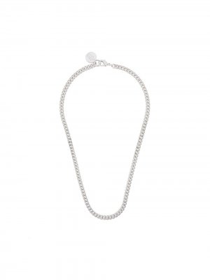 Chain necklace A.P.C.. Цвет: серебристый