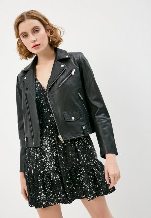 Куртка утепленная The Kooples. Цвет: черный