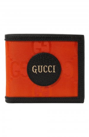 Портмоне Off Grid Gucci. Цвет: оранжевый